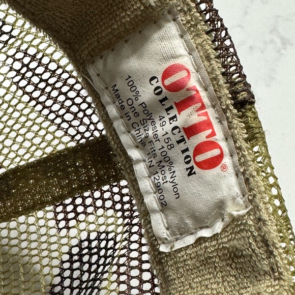 June Lake Brewing Camo Mesh Adjustable Unisex Trucker Baseball Cap Hat one size - Picture 4 of 6